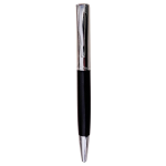 Bagutta Penna Sfera Nero/Silver Metallo | Idea Regalo Lavoro Uomo