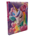 Seven SJ Girl Diario Scuola 12 Mesi 2025-26 Datato | Unicorno 3D Bambina