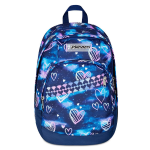 Seven Zaino Dual Gloomy Heart Grafica Con Cuori | Zaino Scuola 31L Ragazza