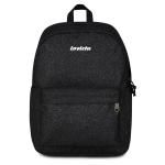Invicta Zaino Carlson Shine Nero | Scuola Media Superiore Glitter Riciclato 24L