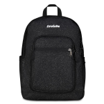 Invicta Zaino Jelek Shine Nero | Scuola 34L Glitter Riciclato Doppio Scomparto