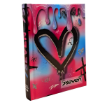 Seven Diario Standard 12 mesi 2025-26 Pittura Cuore - Agenda Scuola Creativa Grande