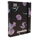 Invicta Diario Agenda Standard 16 Mesi 2025-26 Nero Fiori Sfuocato - Scuola Design