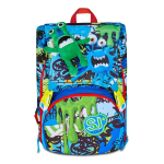Seven SJ Gang Zaino Big Fantasys Mostri - Scuola Elementare Bambini Estensibile 24L