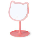 Legami Specchio da Trucco con Luce DMR0001 Gatto | Specchio Bambina LED Dimmerabile