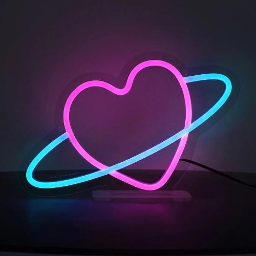 Legami Insegna Luminosa LED Neon NEL0003 Cuore | Decorazione Arredo Casa Stanza