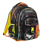Mitama Zaino Scuola New Plus Fluo Battle | Zaino 30L Medie Elementari Ergonomico