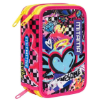 Mitama Astuccio 3 zip completo Urban Queen | Astuccio Bambine 47 Pezzi Scuola