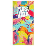 Legami Telo Mare Beach Towel Pura Vida - Telo Estivo Adulti Ragazzi 180x85cm Colorato