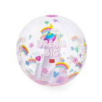 Legami Palla da Spiaggia Gonfiabile Glitter Unicorno - Gioco Magico Bimbi Mare 40cm