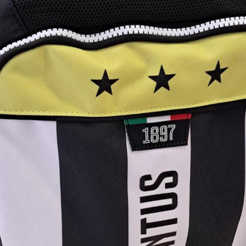 Juventus Zaino doppio scomparto Fascia Gialla Stelline - Zaino Scuola Ufficiale 26L