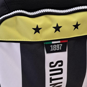 Juventus Zaino doppio scomparto Fascia Gialla Stelline - Zaino Scuola Ufficiale 26L
