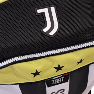 Juventus Zaino doppio scomparto Fascia Gialla Stelline - Zaino Scuola Ufficiale 26L