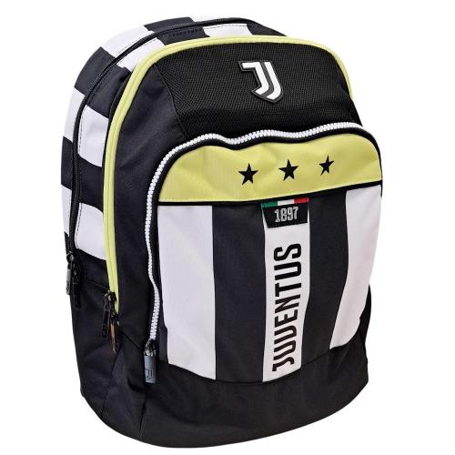 Juventus Zaino doppio scomparto Fascia Gialla Stelline - Zaino Scuola Ufficiale 26L