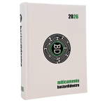 Bastardidentro Diario Scuola 16 Mesi 2025-26 Classic Bianco Miticamente - Agenda Cult