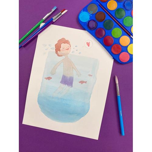 Carioca Watercolors Acquarelli confezione da 24