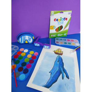 Carioca Watercolors Acquarelli confezione da 24