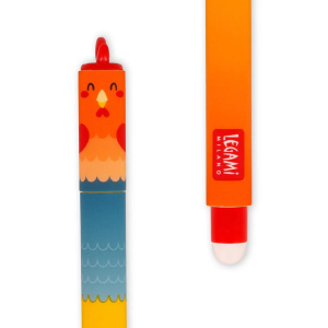 Legami Set 4 Penne Gel Farm Sweet Farm Animali Fattoria | Penne Colorate Cancellabili