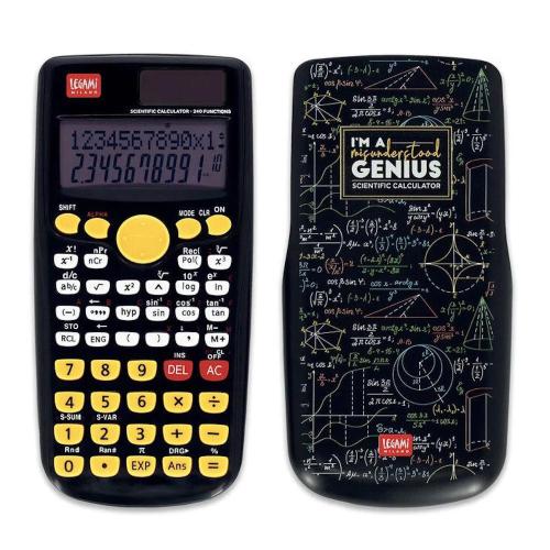 Legami Calcolatrice Scientifica Count on Me Genius | 240 Funzioni Scuola Ufficio