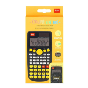 Legami Calcolatrice Scientifica Count on Me Genius | 240 Funzioni Scuola Ufficio
