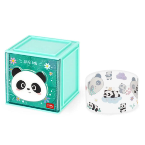 Legami Box Componibile da Scrivania Panda | Cassetto Organizer Cutie Cube per Cancelleria