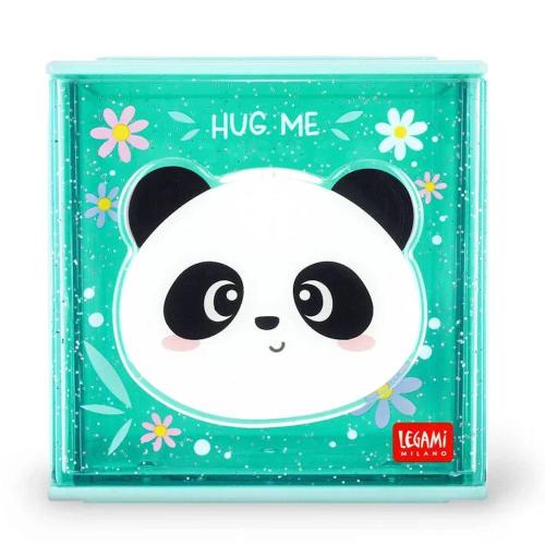 Legami Box Componibile da Scrivania Panda | Cassetto Organizer Cutie Cube per Cancelleria