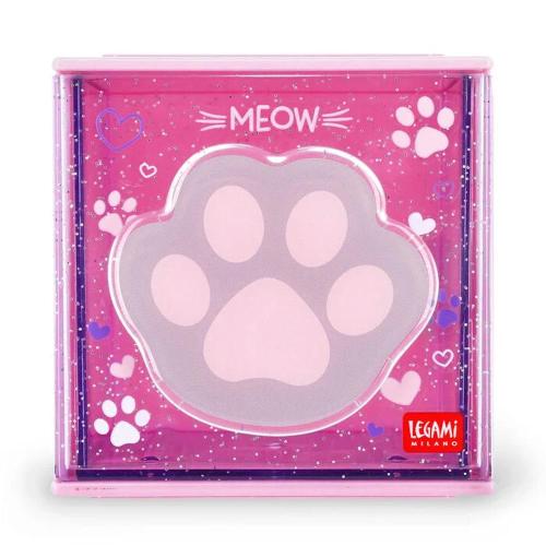 Legami Box Componibile da Scrivania Kitty | Cassetto Organizer Zampa Gatto Cutie Cube