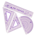 Legami Set di Geometria - You Rule! Kitty | Kit Disegno Flessibile Gatto per Scuola
