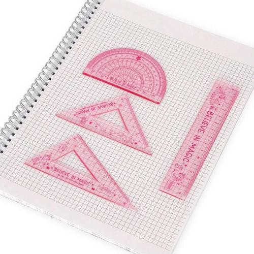 Legami Set di Geometria - You Rule! Unicorno | Kit Disegno Flessibile Scuola Magico