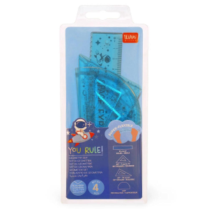 Legami Set Geometria You Rule! Space | Squadre Righello Flessibili Scuola Disegno