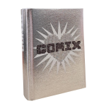 Comix Diario Agenda 16 mesi special 2025-2026 Argento Metallizzato Cuore Strass Neri