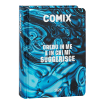 Comix Agenda Mini 16m 2025-2026 Blu Liquido "Credo In Me"