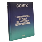 Comix Diario Wave 13m 2025-2026 Sfumato Blu/Verde "Matematica"
