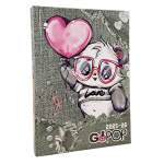 GoPop Diario Scuola 2025-2026 | Panda Love Palloncino
