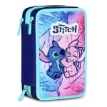 Stitch Astuccio 3 zip completo | Scuola Stitch & Angel 44 Pezzi