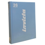 Invicta Diario Agenda datato 2025-2026 - 16 Mesi Celeste