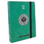 Bastardidentro Diario Agenda datato 2025-2026 Verde | Divertente
