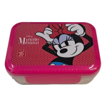 Minnie Porta merenda Scuola | Pois Rosa - Contenitore Pranzo Scuola