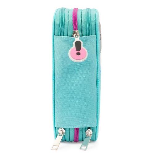 Gopop Astuccio completo 3 zip Tartaruga | Turtle Bloom - Scuola Bambina