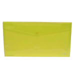 Plastidea Busta con bottone in ppl per Voucher | Giallo