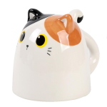 ITotal Tazza Up & Down | Gatto a Macchie - Tazza in Ceramica Originale