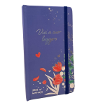 Mood Agenda Settimanale 2026 - Blu Floreale "Cuor Leggero" CB067