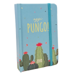 Mood Agenda Giornaliera 2026 | Azzurra Cactus "Oggi Pungo" cb069