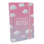 Mood Agenda Giornaliera 2026 - Rosa Nuvole "Testa fra le Nuvole" cb069