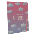 Mood Agenda Giornaliera 2026 - Rosa Nuvole "Testa fra le Nuvole" CB070