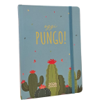 Mood Agenda Giornaliera 2026 | Azzurra Cactus "Oggi Pungo" CB070