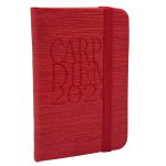 Carpe Diem Agenda Settimanale 2026 | Rosso Compatta CB071