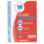 Blasetti Ricambio rinforzato A5 un Rigo | Fogli per Raccoglitore