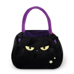 Legami Borsa Dolcetto o Scherzetto Gatto Nero | Sacchetto Morbido Halloween