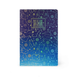 Legami Quaderno Large Stars - Taccuino a Righe con Copertina Rigida